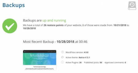 backups